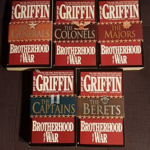 5 W.E.B. GRIFFIN pocketbooks